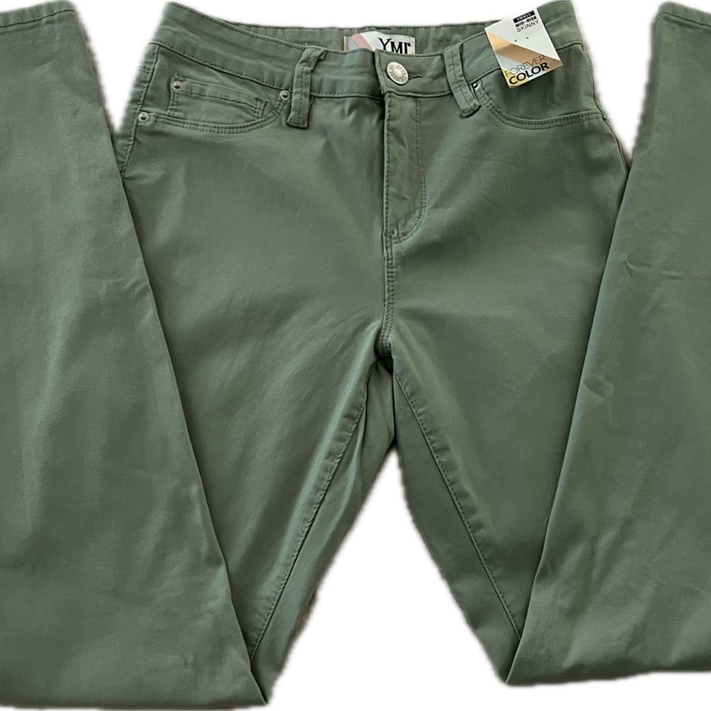 Sage green jeggings NWT small